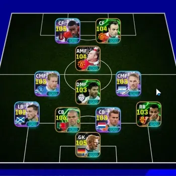 eFootball Accounts Legends & Iconic Players Android|15 Epic Pepe,Oliver Kahn,D.Berbatov,Wayne Rooney|17 Show Time Alexander