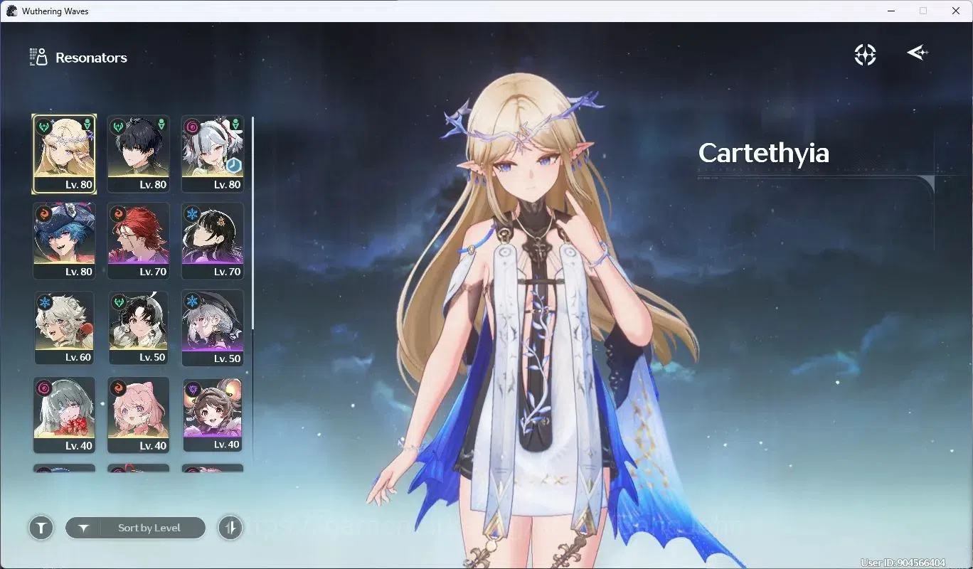 Wuthering Waves Accounts SEA |UL 54 | R6 | 5x 5* Char Lv80 Cartethyia, Fiel image 3