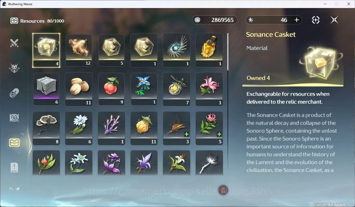 Wuthering Waves Accounts SEA |UL 54 | R6 | 5x 5* Char Lv80 Cartethyia, Fiel image 9