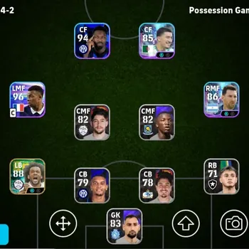 eFootball Accounts High-End Mobile |PW 2466|Epic Pepe,Shwt IbrahimMaza LionelMessi |Coach DamiaGranero| EFB4065B