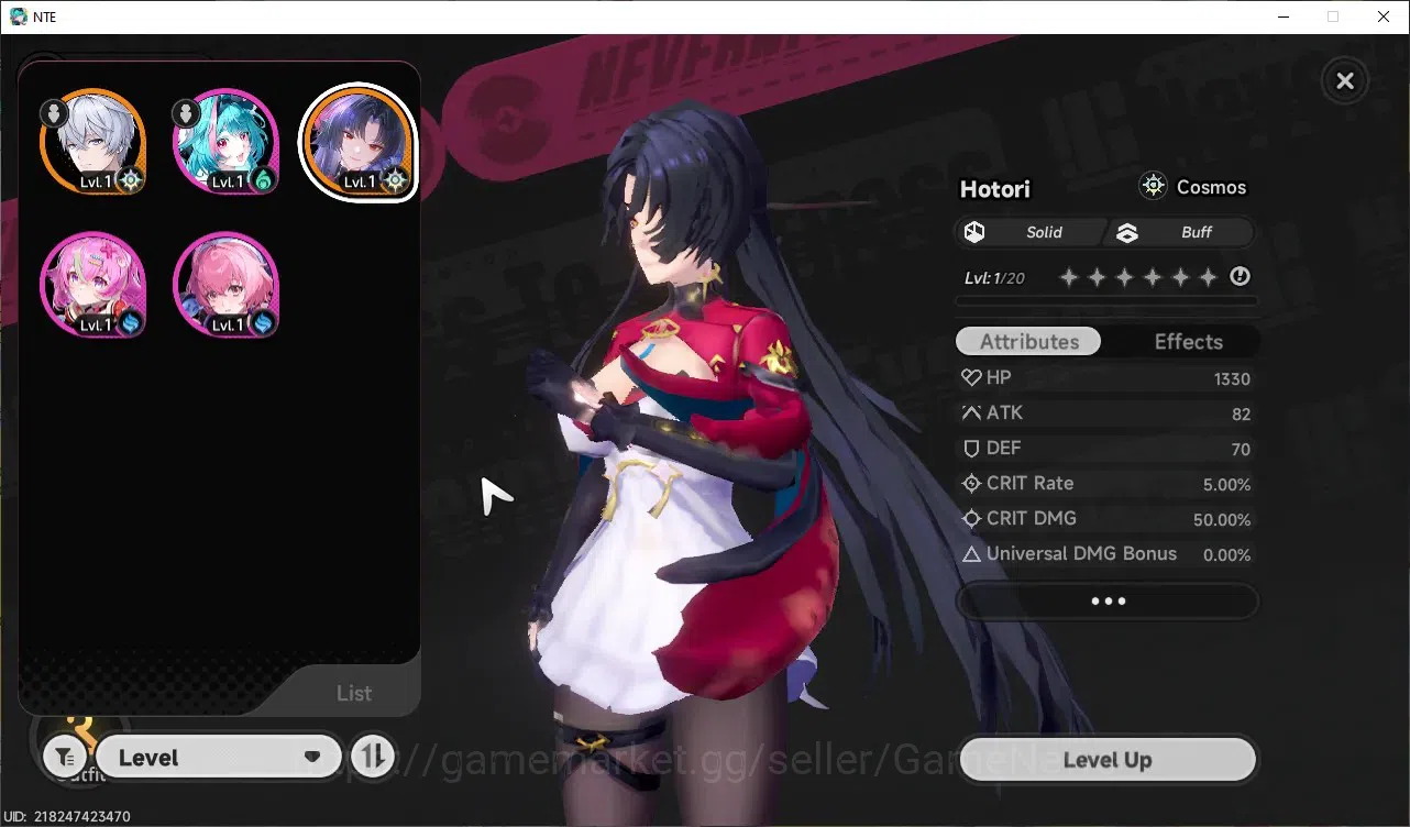 Neverness to Everness Accounts GLOBAL SEA|Ready Gacha 1K Annulith+45 Blue Dice|HL image 1