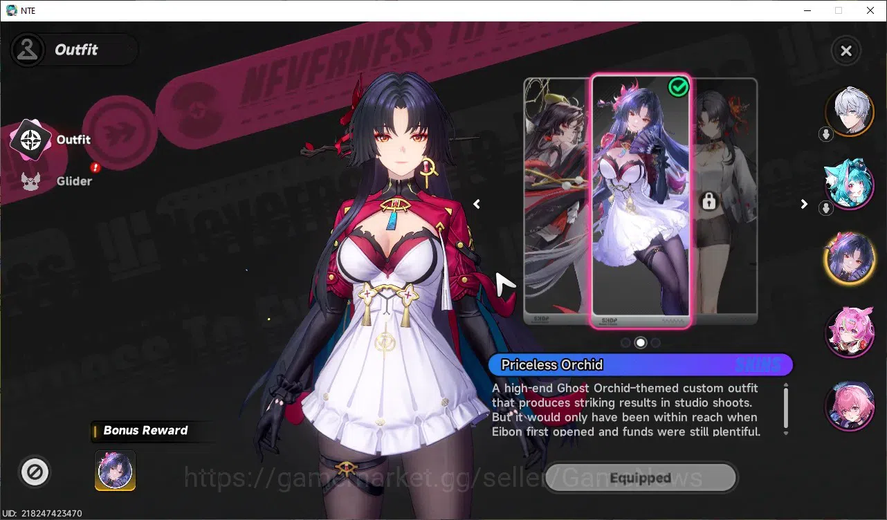 Neverness to Everness Accounts GLOBAL SEA|Ready Gacha 1K Annulith+45 Blue Dice|HL image 2