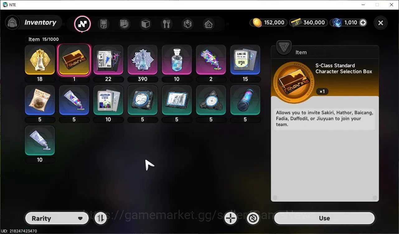 Neverness to Everness Accounts GLOBAL SEA|Ready Gacha 1K Annulith+45 Blue Dice|HL image 6