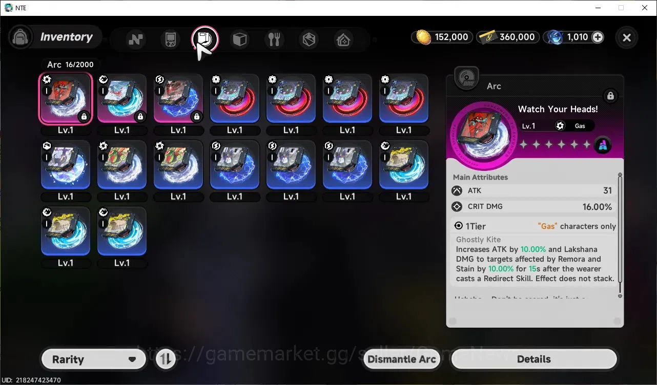 Neverness to Everness Accounts GLOBAL SEA|Ready Gacha 1K Annulith+45 Blue Dice|HL image 7