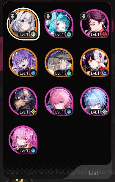 Neverness to Everness Accounts GLOBAL EU|HL 3|3 SSR Lacrimosa,Fadia,Jiuyuan|1 SSR image 2