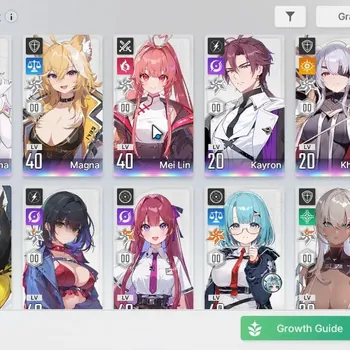 Chaos Zero Nightmare Accounts Asia|Lv 55|12 SSR([ArabellaM2,Hilde,NarjaM2]+Sign,Fei,Tenebria,Diana,Vero,Khalipe,etc)+10