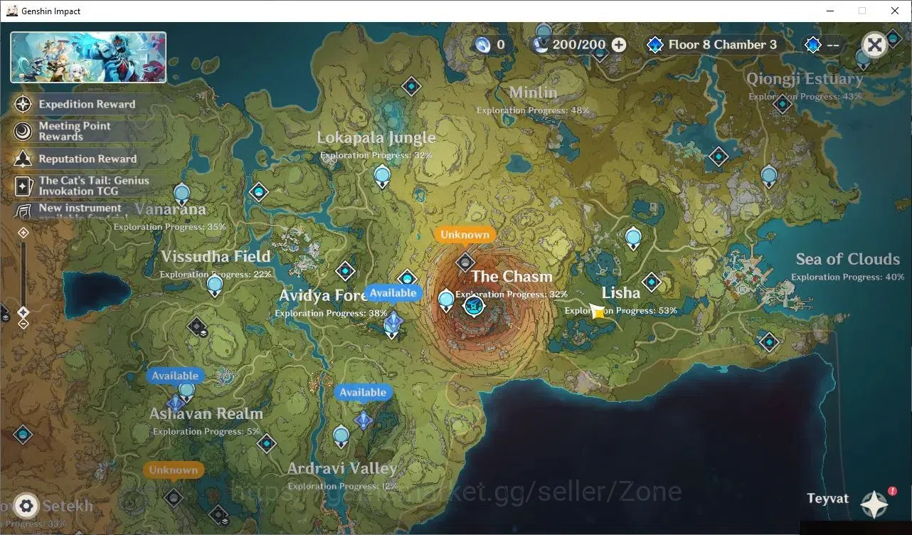 Genshin Impact Accounts ASIA|AR 50|7 CHAR Limited + 1 5*Star Weap| Premium image 11