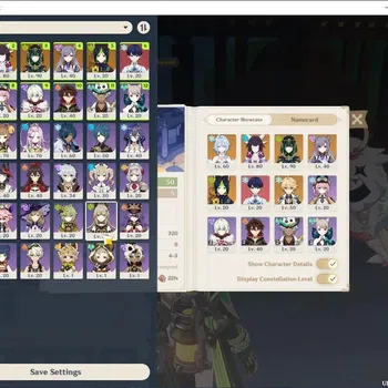 Genshin Impact Accounts Others Asia|AR 50|3 Limited + 3(*5Weapon)|(Odette & Columbina)+Sign,Nefer|All Unset|Male MC|Take