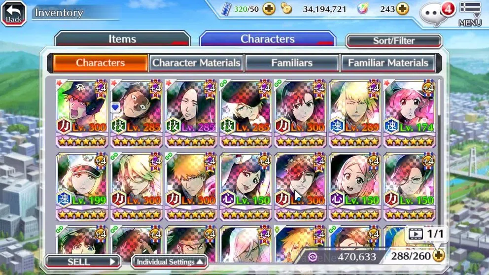 Bleach: Brave Souls Accounts High-End [ASIA]BP1M|2 MT[TYBW26 Yachiru,TYBW24 BazB],Lv200[TYBW26 10