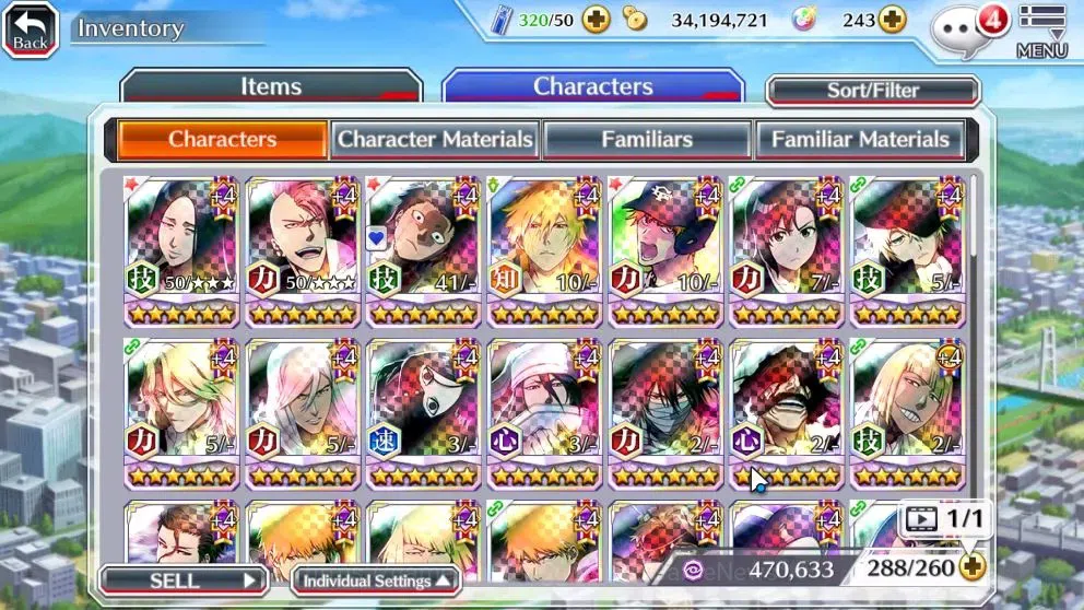 Bleach: Brave Souls Accounts High-End [ASIA]BP1M|2 MT[TYBW26 Yachiru,TYBW24 BazB],Lv200[TYBW26 11