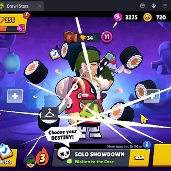 Brawl Stars Accounts Trophy 356| 16 Brawler|3 Max (Shelly,Kenji,Edgar)|1 Mythic,3 Epic Skins|2409 Bling| ProtectOff |Check