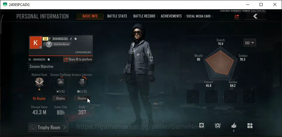 Arena Breakout Accounts MOBILE Lv30|SV 43M|CV 22M|Urban Sport|AUG Symphony image 18