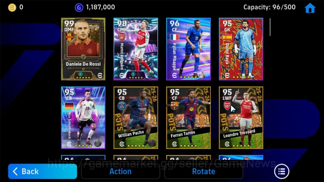 eFootball Accounts Android|Epic Daniele De Rossi,Showtime Martin Odeg image 4