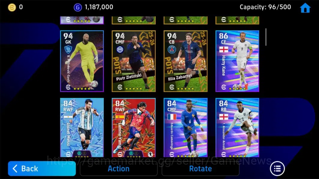 eFootball Accounts Android|Epic Daniele De Rossi,Showtime Martin Odeg image 5