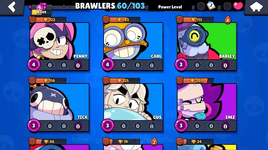 Brawl Stars Accounts Global|16249 Thropy|60 Brawlers - 13 Max|12 Hyperc image 12