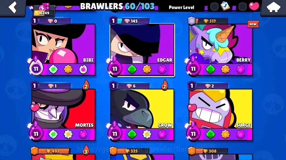 Brawl Stars Accounts Global|16249 Thropy|60 Brawlers - 13 Max|12 Hyperc image 7