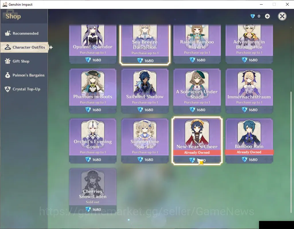 Genshin Impact Accounts ASIA|AR 56|7 Limited+2(*5Weapon)|Nefer,Columbina,F image 11