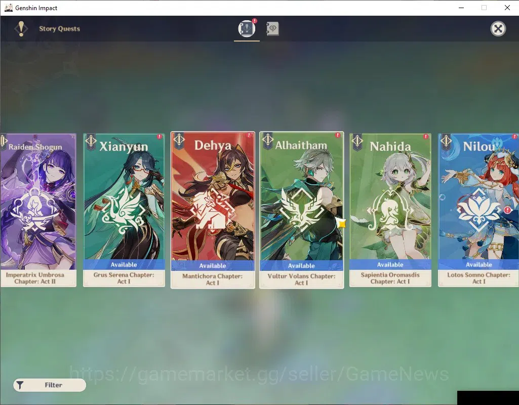 Genshin Impact Accounts ASIA|AR 56|7 Limited+2(*5Weapon)|Nefer,Columbina,F image 18