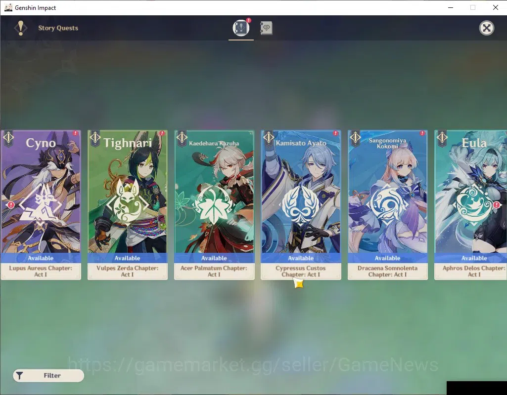 Genshin Impact Accounts ASIA|AR 56|7 Limited+2(*5Weapon)|Nefer,Columbina,F image 19
