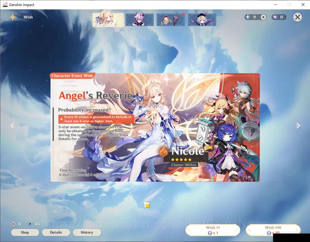 Genshin Impact Accounts ASIA|AR 56|7 Limited+2(*5Weapon)|Nefer,Columbina,F image 9