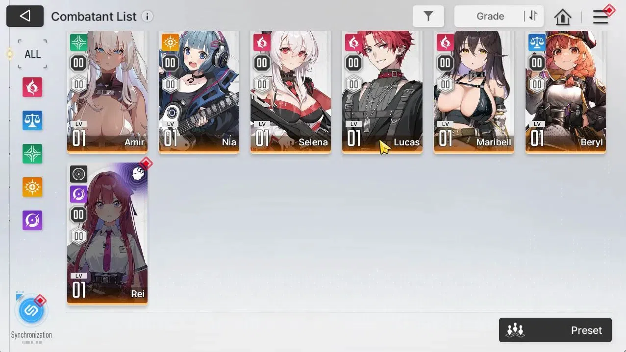 Chaos Zero Nightmare Accounts ASIA Lv54|8 SSR[HeidemariM1,Rita,Tiphera,Chizuru+S image 6