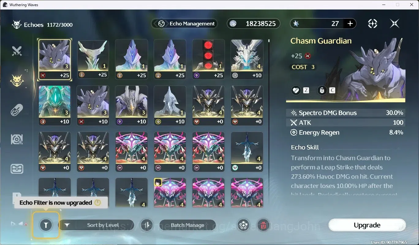 Wuthering Waves Accounts SEA|UL 48|Rank 5|1 Char Limited [Lucy R6,Rebecca]+ image 12