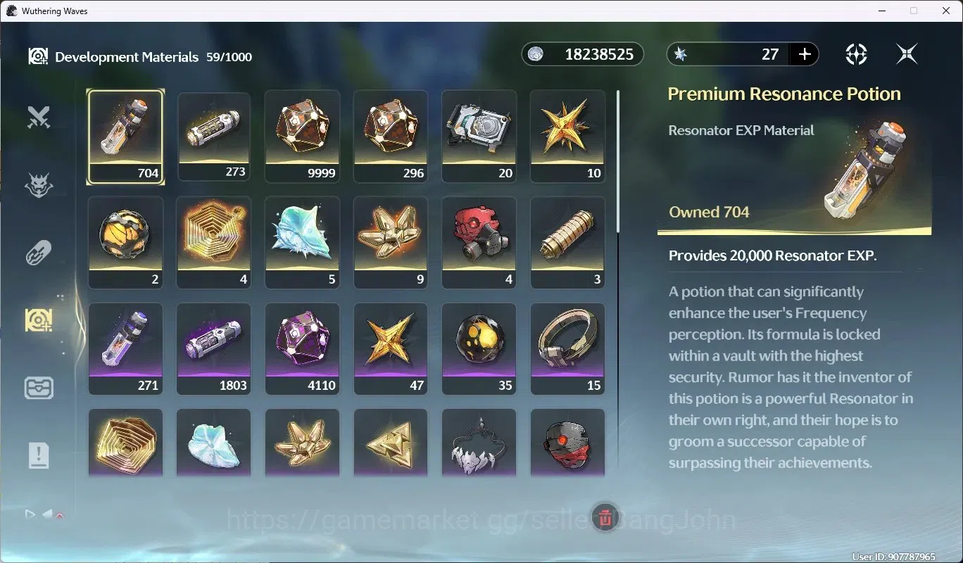 Wuthering Waves Accounts SEA|UL 48|Rank 5|1 Char Limited [Lucy R6,Rebecca]+ image 14