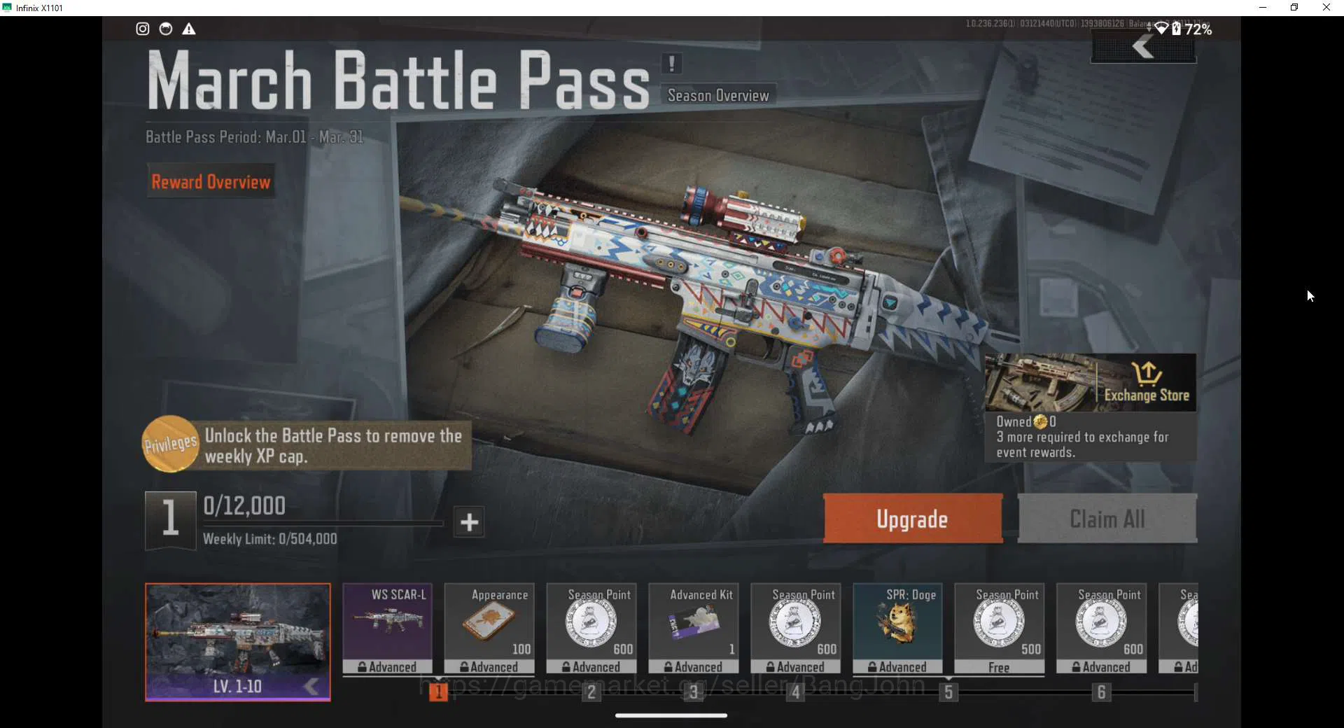 Arena Breakout Accounts Mobile | Lvl 20 | SV 11.4M | CV 10.6M | Take Mail  image 12
