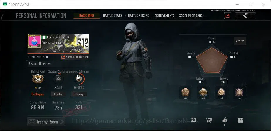Arena Breakout Accounts MOBILE Lv30|SV 96M|CV 66M| 5 Utopia | VSS Squire | image 13