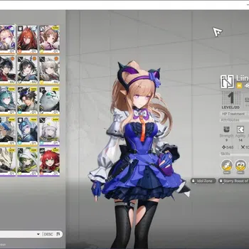 Arknights: Endfield Accounts NA/EU|Lv 50|5 SSR 2 Limited + 4 (*6 Weapon)|(Liino & Arcane)+Sign|Selector ON|Female