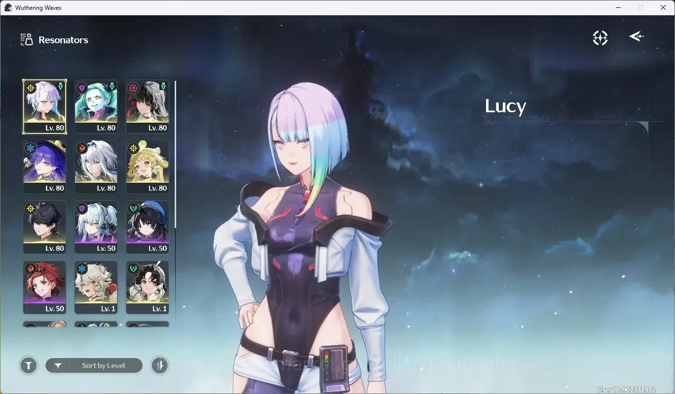 Wuthering Waves Accounts SEA|UL 56|Rank 6|5 Char Limited [LucyRC2,Rebecca,C image 2