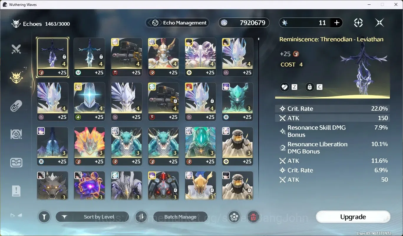 Wuthering Waves Accounts SEA|UL 56|Rank 6|5 Char Limited [LucyRC2,Rebecca,C image 5