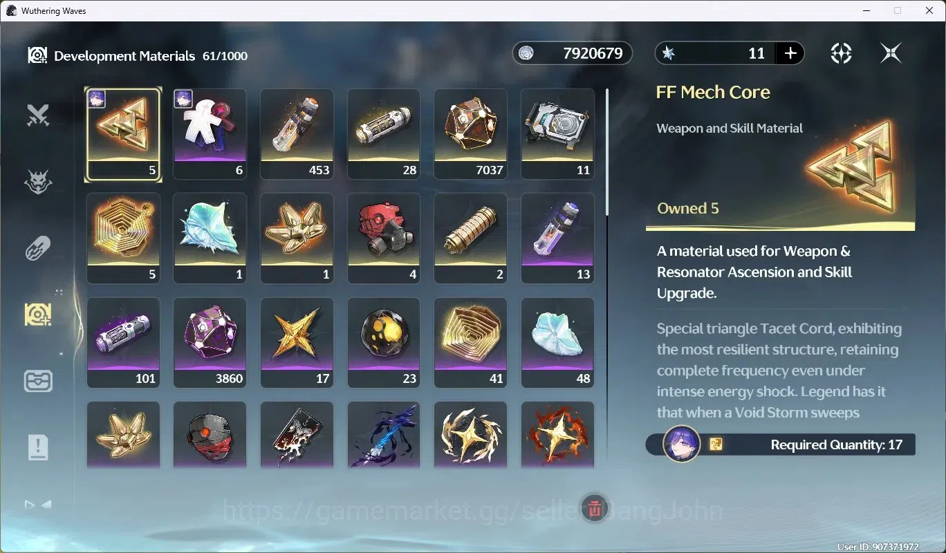 Wuthering Waves Accounts SEA|UL 56|Rank 6|5 Char Limited [LucyRC2,Rebecca,C image 7