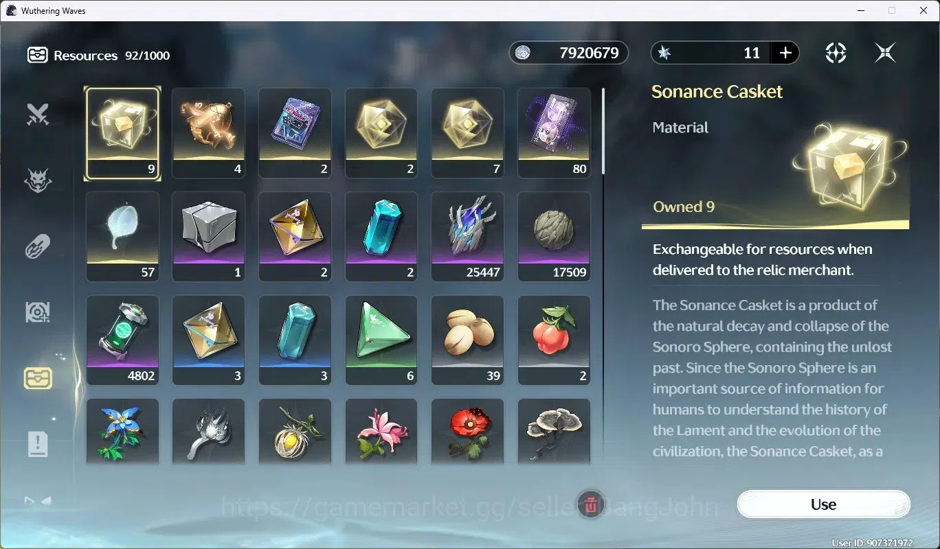 Wuthering Waves Accounts SEA|UL 56|Rank 6|5 Char Limited [LucyRC2,Rebecca,C image 8