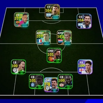 eFootball Accounts High-End Efootball collective 3146 | Eric antona 103 | dennis Bergkamp | aguero 104 | SHOWTIME and EPIC