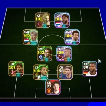 eFootball Accounts Legends & Iconic Players Android|Epic Giorgio Chiellini,Lothar Matthaus,Dennis Bergkamp,Dirk