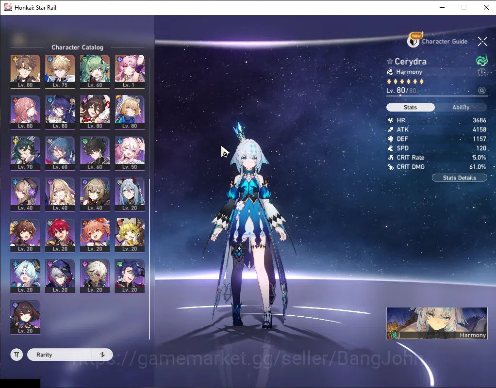 Honkai Star Rail Accounts Asia|TL 70|Free GI|15 Limited|[Phainon,Cerydra]+Si image 16