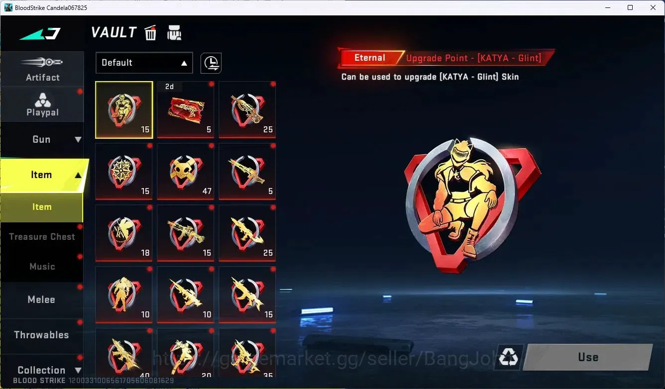Blood Strike Accounts ASIA | 4 Collab Gun | 4 Legendary Guns | Collab RA image 10