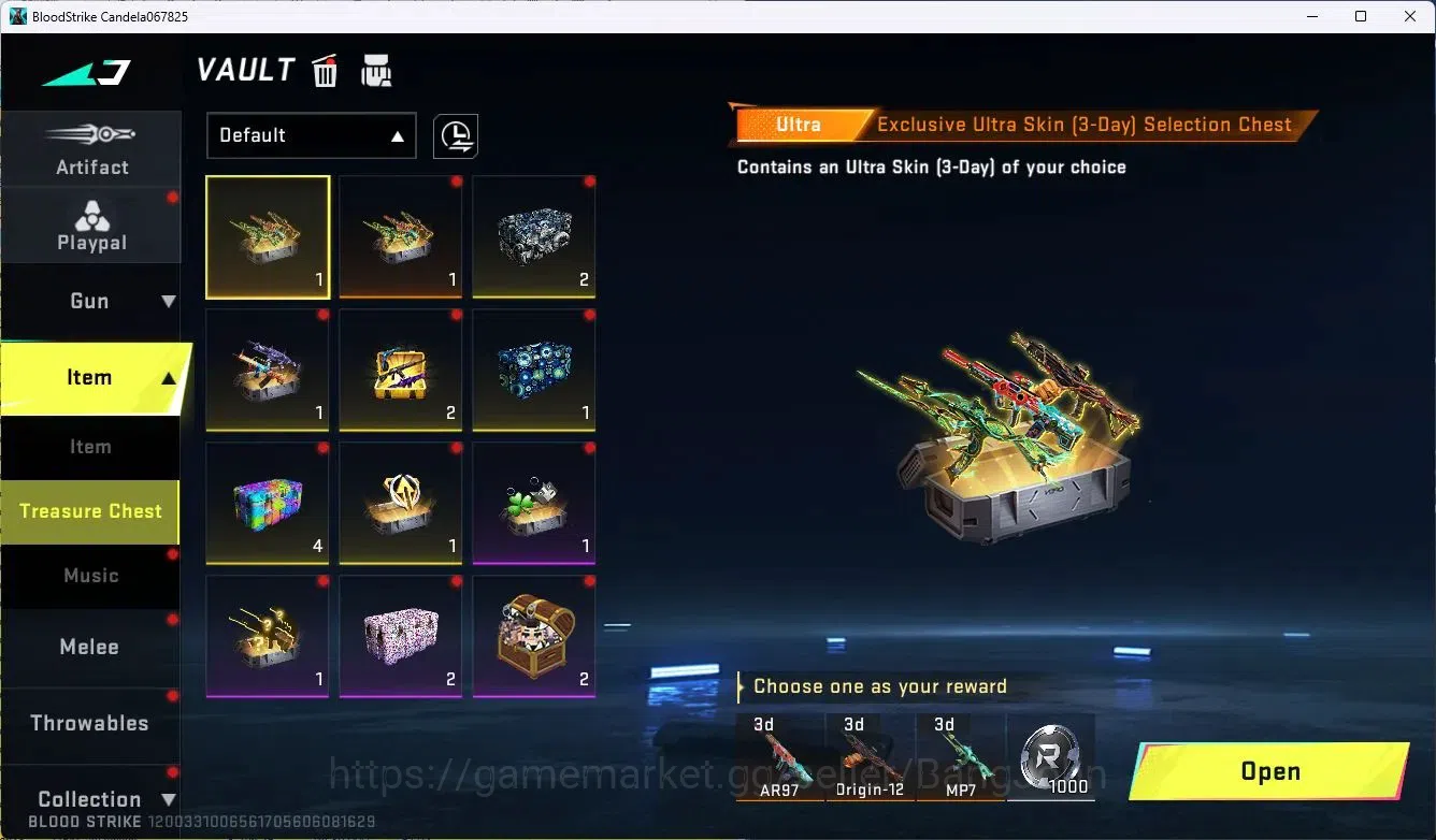 Blood Strike Accounts ASIA | 4 Collab Gun | 4 Legendary Guns | Collab RA image 11