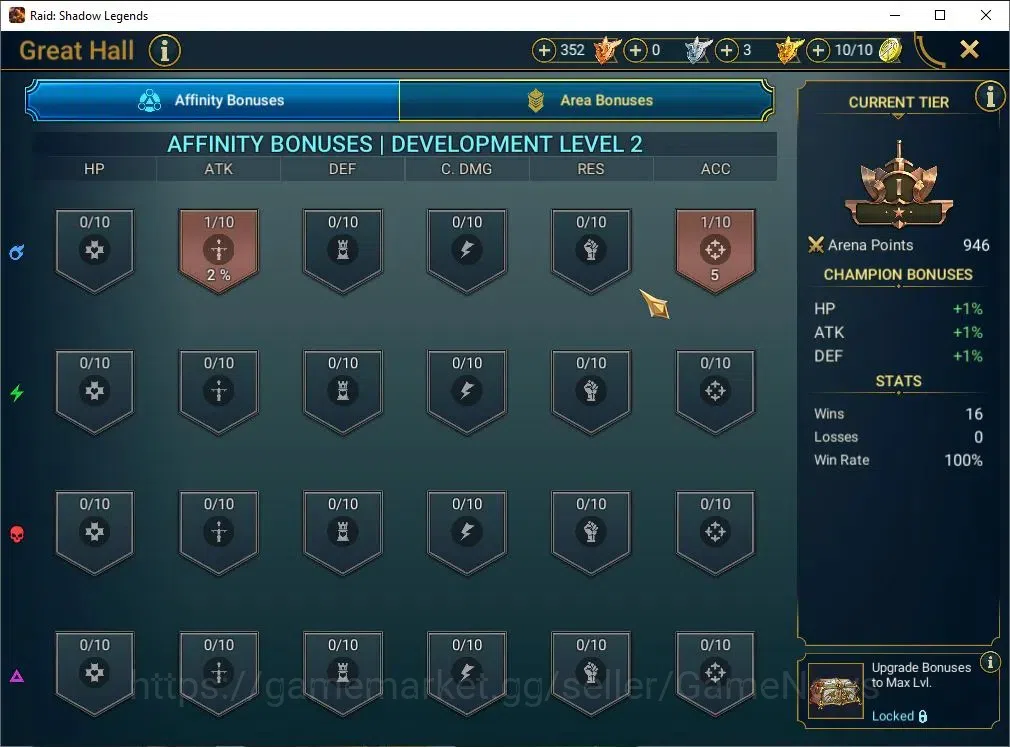 Raid: Shadow Legends Accounts Lv52 |1M Power|1 Mythic(Toshiro)|25 Legend (McAnge image 20