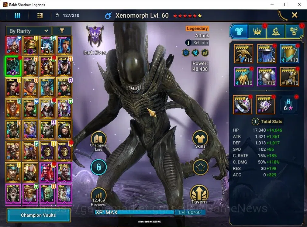 Raid: Shadow Legends Accounts Lv52 |1M Power|1 Mythic(Toshiro)|25 Legend (McAnge image 7