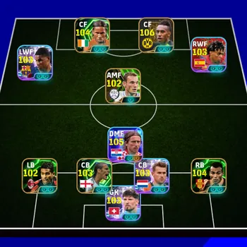 eFootball Accounts Starter FLASH SALE Kolektif 3214++ || Aubameyang X Luka Modric X Drogba X Yamal