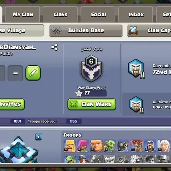 Clash of Clans Accounts High-End TH13-BH7 | Lv.106 | BK48,AQ41,MP34,GW23,RC5 | HH7 | BM7-BC16 | 1 Legendary Skins | 106 Gems