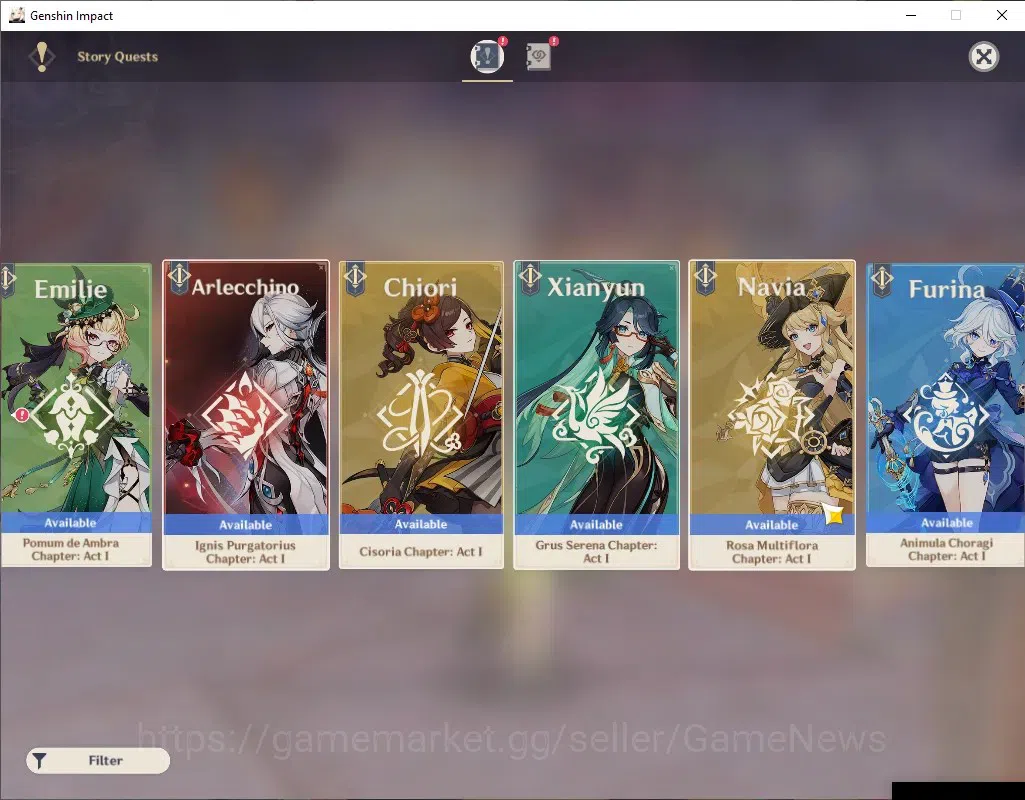 Genshin Impact Accounts ASIA|AR 56|Lunar Team Nod-Krai|5 Limited + 4 (*5Ch image 16