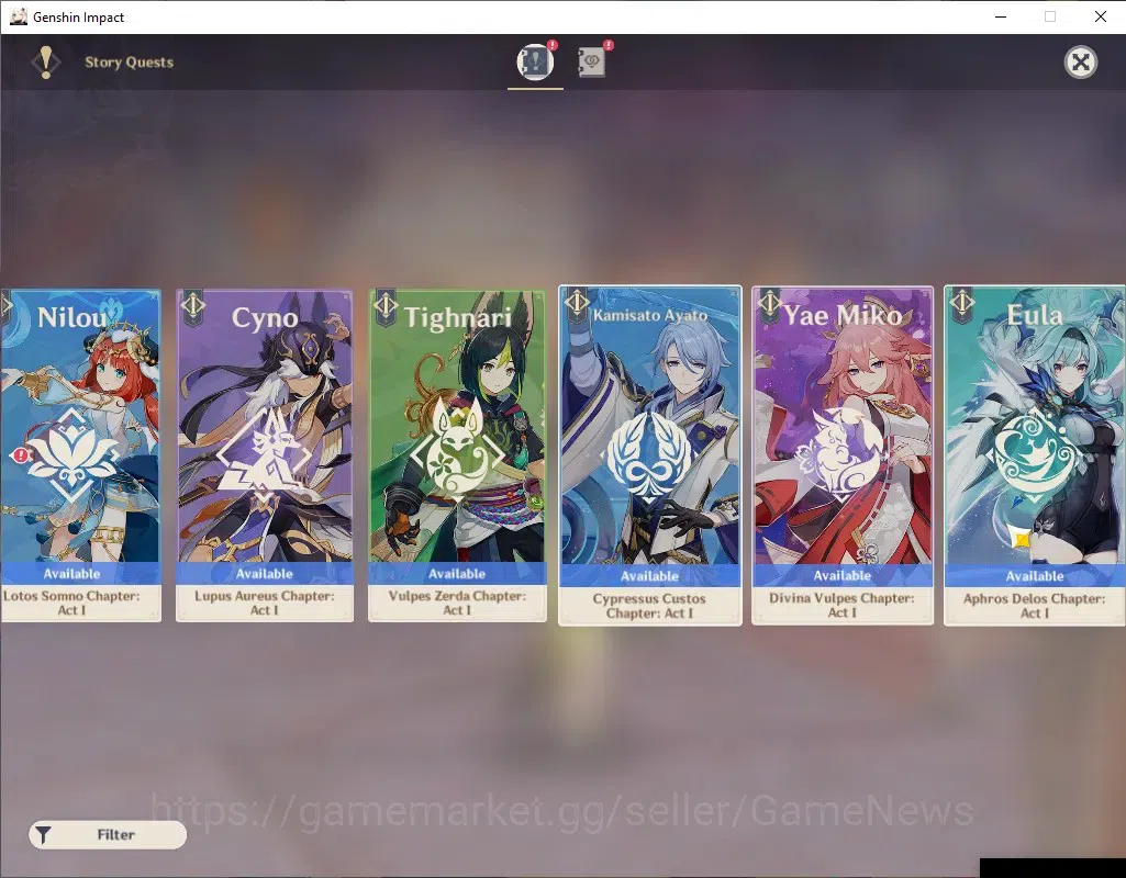 Genshin Impact Accounts ASIA|AR 56|Lunar Team Nod-Krai|5 Limited + 4 (*5Ch image 18