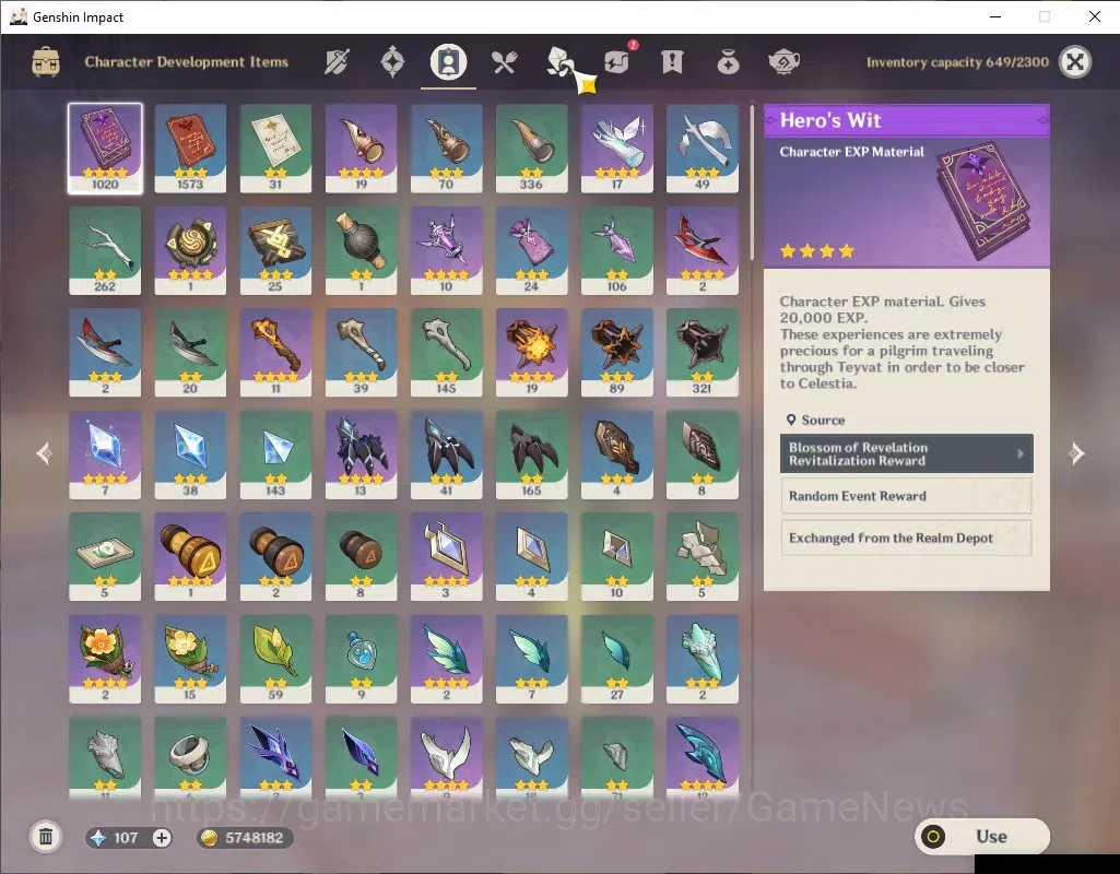 Genshin Impact Accounts ASIA|AR 56|Lunar Team Nod-Krai|5 Limited + 4 (*5Ch image 7