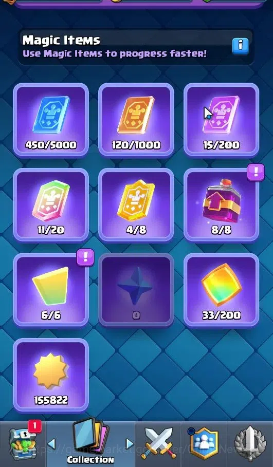 Clash Royale Accounts KTL 13|Trophy 9675|Card 121|LimitedSkin|9 EVO|3 Ch image 10