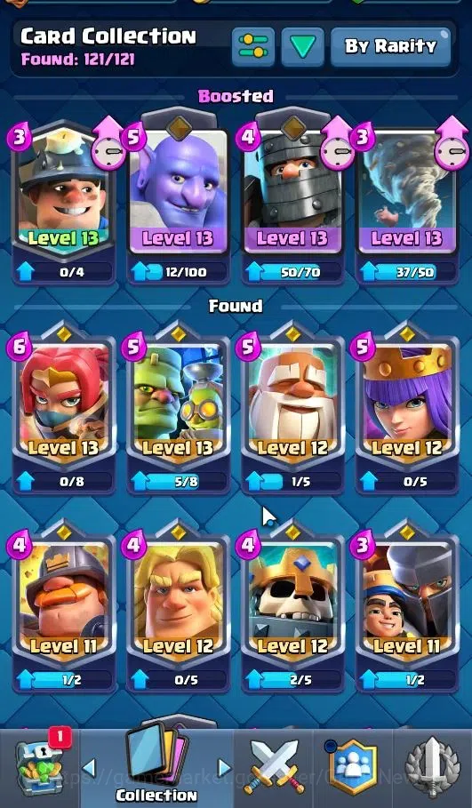 Clash Royale Accounts KTL 13|Trophy 9675|Card 121|LimitedSkin|9 EVO|3 Ch image 16