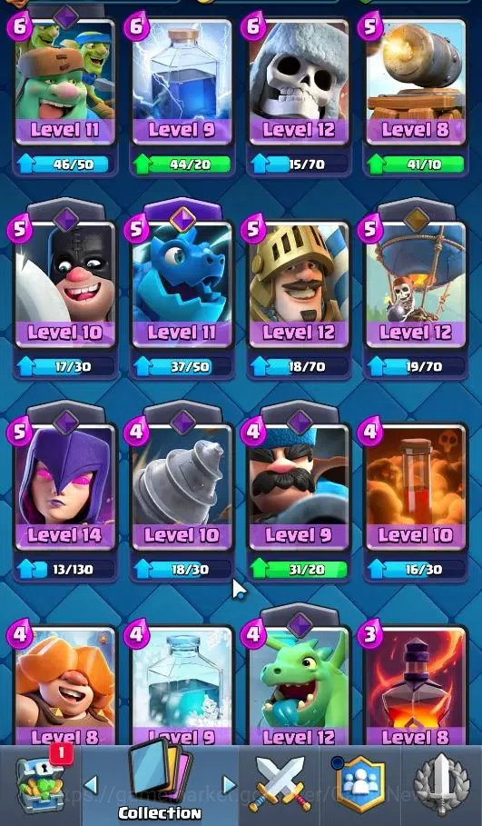 Clash Royale Accounts KTL 13|Trophy 9675|Card 121|LimitedSkin|9 EVO|3 Ch image 19