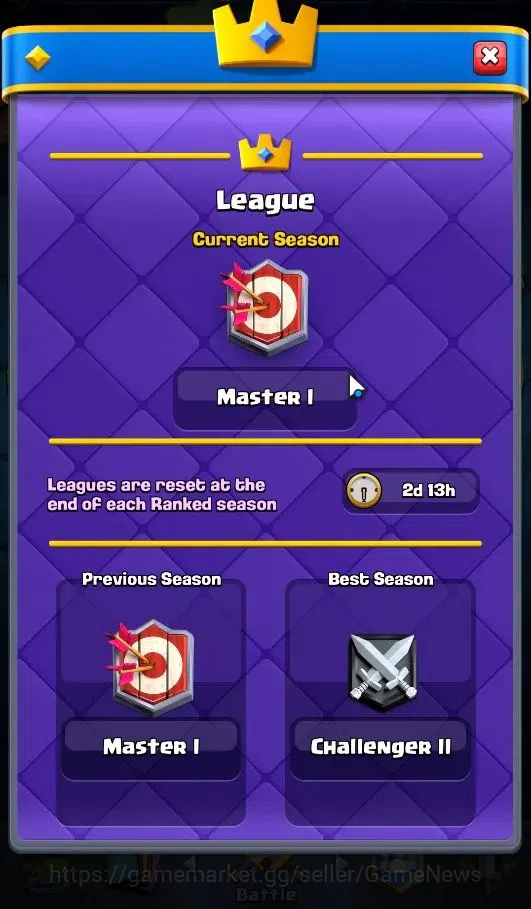 Clash Royale Accounts KTL 13|Trophy 9675|Card 121|LimitedSkin|9 EVO|3 Ch image 6